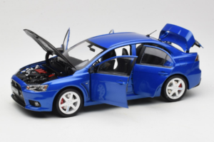 Mitsubishi Lancer Evolution X Azul OEM 1:18 MLE01 Metal - imagen 2 de 8