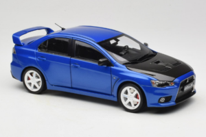 Mitsubishi Lancer Evolution X Azul OEM 1:18 MLE01 Metal - imagen 6 de 8
