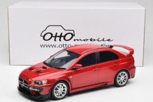 Mitsubishi Lancer Evo X FQ 400 Rojo Otto 1:18 OT1084 Resina - imagen 6 de 6