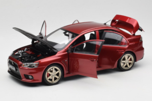Mitsubishi Lancer Evolution X Rojo OEM 1:18 MLE02 Metal - imagen 2 de 8