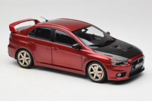 Mitsubishi Lancer Evolution X Rojo OEM 1:18 MLE02 Metal - imagen 6 de 8