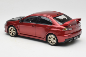 Mitsubishi Lancer Evolution X Rojo OEM 1:18 MLE02 Metal - imagen 7 de 8