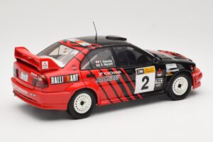 Mitsubishi Lancer Evolution VI #2 Y. Kataoka / S. Hayashi Winner Rally Canberra 1999 AUTOart 1:18 89942 Metal - imagen 3 de 8