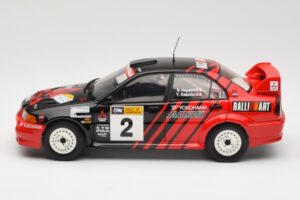 Mitsubishi Lancer Evolution VI #2 Y. Kataoka / S. Hayashi Winner Rally Canberra 1999 AUTOart 1:18 89942 Metal - imagen 4 de 8