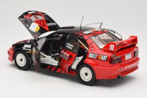 Mitsubishi Lancer Evolution VI #2 Y. Kataoka / S. Hayashi Winner Rally Canberra 1999 AUTOart 1:18 89942 Metal - imagen 5 de 8