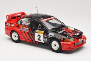 Mitsubishi Lancer Evolution VI #2 Y. Kataoka / S. Hayashi Winner Rally Canberra 1999 AUTOart 1:18 89942 Metal - imagen 6 de 8
