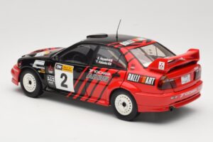 Mitsubishi Lancer Evolution VI #2 Y. Kataoka / S. Hayashi Winner Rally Canberra 1999 AUTOart 1:18 89942 Metal - imagen 7 de 8