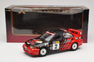 Mitsubishi Lancer Evolution VI #2 Y. Kataoka / S. Hayashi Winner Rally Canberra 1999 AUTOart 1:18 89942 Metal - imagen 8 de 8