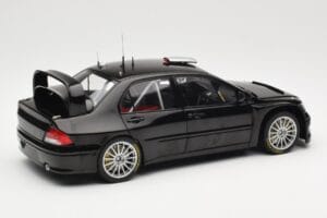 Mitsubishi Lancer Evolution WRC Plain Body Negro AUTOart 1:18 80528 Metal - imagen 3 de 8