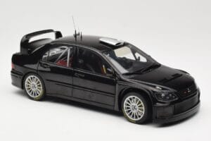 Mitsubishi Lancer Evolution WRC Plain Body Negro AUTOart 1:18 80528 Metal - imagen 6 de 8