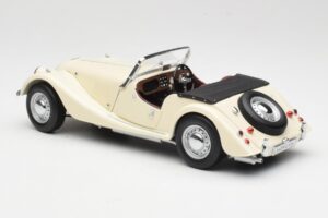 Morgan 4/4 Series II Blanco Kyosho 1:18 08111W Metal - imagen 7 de 8