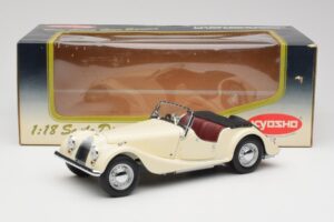 Morgan 4/4 Series II Blanco Kyosho 1:18 08111W Metal - imagen 8 de 8