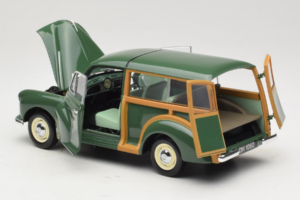 Morris Minor 1000 Traveller Verde Minichamps 1:18 150137011 Metal - imagen 5 de 8