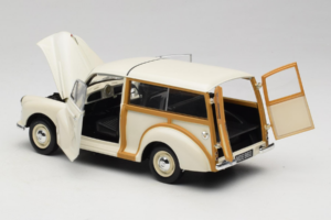 Morris Minor Traveller Blanco Minichamps 1:18 150137010 Metal - imagen 5 de 9