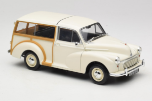 Morris Minor Traveller Blanco Minichamps 1:18 150137010 Metal - imagen 6 de 9