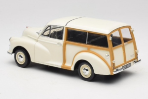 Morris Minor Traveller Blanco Minichamps 1:18 150137010 Metal - imagen 7 de 9