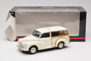 Morris Minor Traveller Blanco Minichamps 1:18 150137010 Metal - imagen 9 de 9