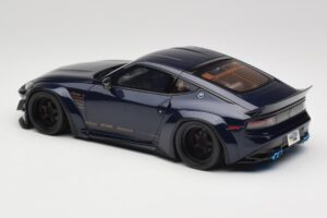 Nissan 400Z RZ34 Pandem Midnight Blue GT Spirit 1:18 GT494 Resina - imagen 5 de 6