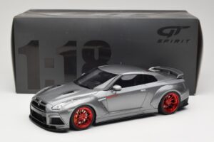 Nissan GT-R R35 Prior Design Gris GT Spirit 1:18 GT243 Resina - imagen 6 de 6