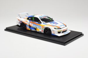 Nissan Silvia S15 LB-Super Silhouette #555 Formula Drift Japan 2023 TopSpeed 1:18 TS0586 Resina - imagen 4 de 6