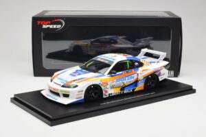 Nissan Silvia S15 LB-Super Silhouette #555 Formula Drift Japan 2023 TopSpeed 1:18 TS0586 Resina - imagen 6 de 6