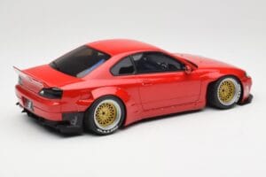 Nissan Silvia S15 Rocket Bunny Burning Red Otto 1:18 OT1115 Resina - imagen 2 de 6
