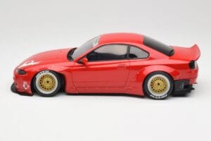 Nissan Silvia S15 Rocket Bunny Burning Red Otto 1:18 OT1115 Resina - imagen 3 de 6