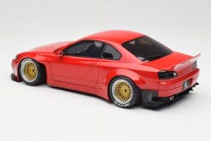 Nissan Silvia S15 Rocket Bunny Burning Red Otto 1:18 OT1115 Resina - imagen 5 de 6