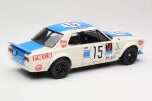 Nissan Skyline 2000GT-R KPGC10 #15 K. Takahashi Nissan Works JTCC 1972 Kyosho 1:18 08122B Metal - imagen 3 de 8