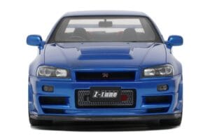 Nissan Skyline GT-R R34 NISMO Z-Tune Bayside Blue Otto 1:12 G082 Resina - imagen 2 de 4