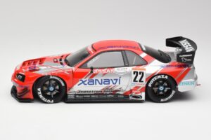Nissan Skyline GT-R #22 M. Krumm / S. Motoyama Xanavi Nismo JGTC 2002 AUTOart 1:18 80277 Metal - imagen 3 de 6