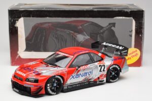 Nissan Skyline GT-R #22 M. Krumm / S. Motoyama Xanavi Nismo JGTC 2002 AUTOart 1:18 80277 Metal - imagen 6 de 6