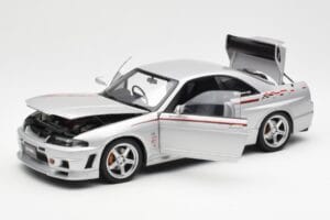 Nissan Skyline GT-R R33 R-Tune Plata AUTOart 1:18 77326 Metal - imagen 2 de 8