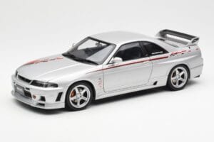 Nissan Skyline GT-R R33 R-Tune Plata AUTOart 1:18 77326 Metal