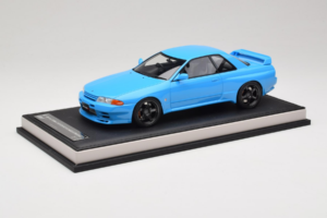 Nissan Skyline GT-R R32 Customized Version Azul MotorHelix 1:18 MH029CB Resina - imagen 2 de 7
