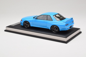 Nissan Skyline GT-R R32 Customized Version Azul MotorHelix 1:18 MH029CB Resina - imagen 5 de 7