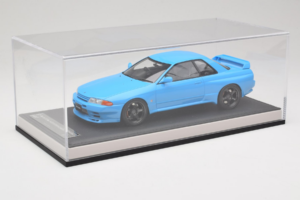Nissan Skyline GT-R R32 Customized Version Azul MotorHelix 1:18 MH029CB Resina - imagen 6 de 7