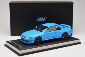 Nissan Skyline GT-R R32 Customized Version Azul MotorHelix 1:18 MH029CB Resina - imagen 7 de 7
