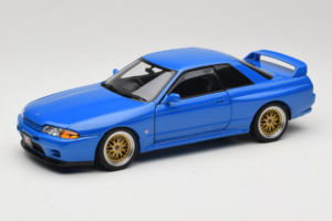 Nissan Skyline GT-R R32 V-Spec II Tuned Azul AUTOart 1:18 77415 Metal