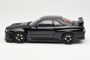 Nissan Skyline GT-R R34 NISMO Z-Tune Negro AUTOart 1:18 77355 Metal - imagen 4 de 8