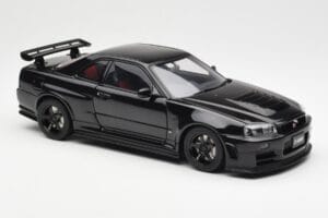 Nissan Skyline GT-R R34 NISMO Z-Tune Negro AUTOart 1:18 77355 Metal - imagen 6 de 8