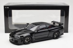 Nissan Skyline GT-R R34 NISMO Z-Tune Negro AUTOart 1:18 77355 Metal - imagen 8 de 8