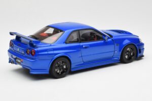 Nissan Skyline GT-R R34 NISMO Z-Tune Bayside Azul AUTOart 1:18 77354 Compuesto - imagen 3 de 8