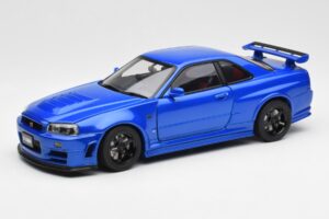 Nissan Skyline GT-R R34 NISMO Z-Tune Bayside Azul AUTOart 1:18 77354 Compuesto