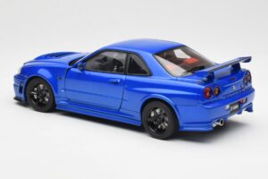 Nissan Skyline GT-R R34 NISMO Z-Tune Bayside Azul AUTOart 1:18 77354 Compuesto - imagen 7 de 8
