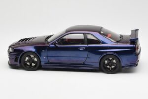 Nissan Skyline GT-R R34 NISMO Z-Tune Midnight Morado III AUTOart 1:18 77464 Compuesto - imagen 4 de 8