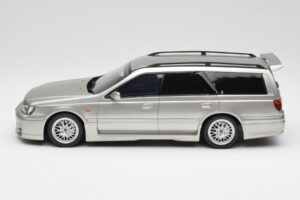 Nissan Stagea Autech WC34 260RS Sonic Silver Otto 1:18 OT471 Resina - imagen 3 de 6