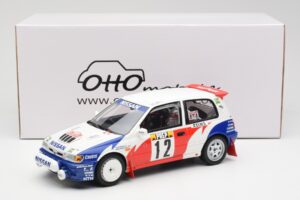 Nissan Sunny GTI-R T. Makinen / S. Harjanne Rally Monte Carlo 1992 Otto 1:18 OT461 Resina - imagen 6 de 6