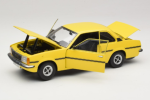 Opel Ascona B SR Amarillo Parte Delantera Rayada Sun Star 1:18 5384 Metal - imagen 2 de 9