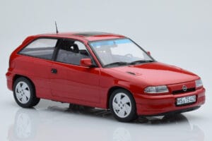 Opel Astra F GSi Rojo Norev 1:18 183672 Metal - imagen 4 de 6